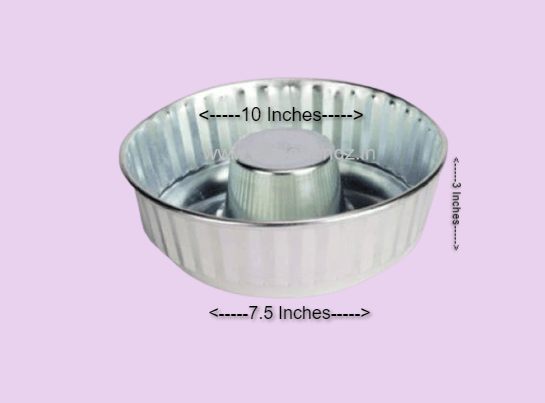 10 Inches Ring Cake Pan Volcano Pan Bundt Pan For Baking Approx